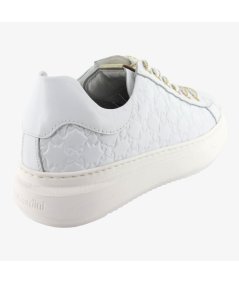 NeroGiardini E409915D - Sneakers da Donna in Pelle Total White