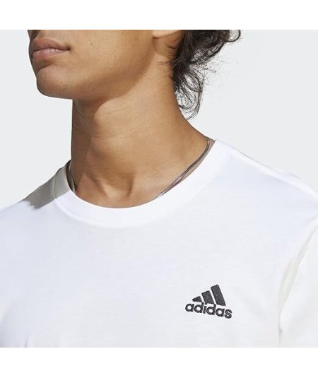 ADIDAS T-SHIRT ESSENTIALS SINGLE JERSEY EMBROIDERED SMALL LOGO