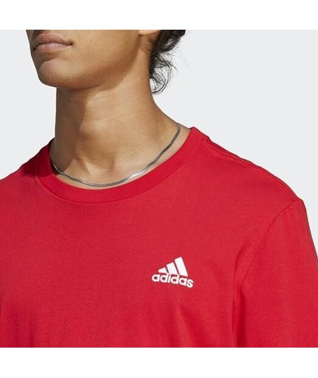 Adidas Essentials Single Jersey Embroidered Small Logo, T-Shirt Uomo