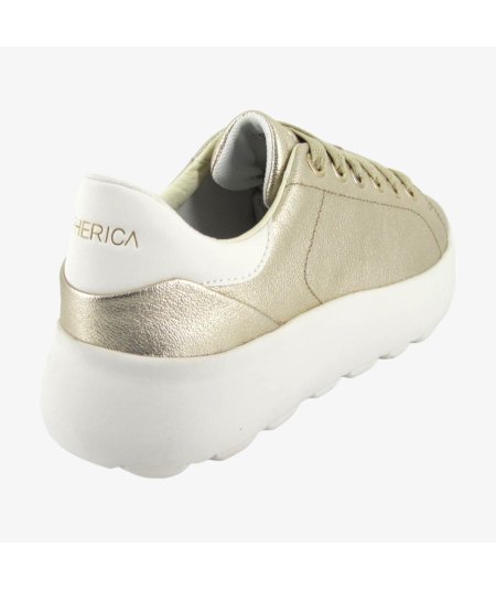 Geox Spherica Ec4.1 Sneakers Donna In Pelle