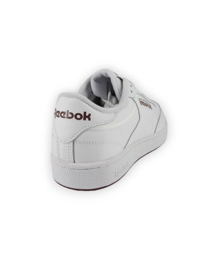 Reebok Club C 85 - Sneakers Casual da Uomo in Pelle Bianca