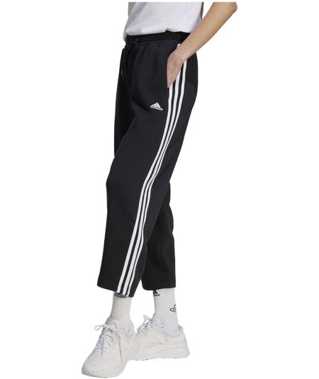 adidas Joggers Essentials Donna 3 Stripes Open Hem Fleece