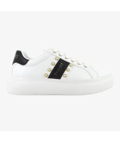 Twinset 242TCP01E Sneakers da donna bianche e nere