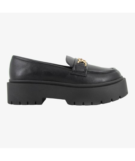 Twinset 242TCP060 Mocassino Donna in Pelle Nera