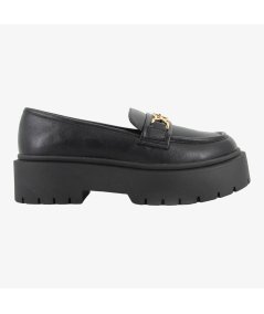 Twinset 242TCP060 Mocassino Donna in Pelle Nera