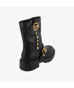 Twinset 242TCP078 Tronchetto Donna in Pelle Nera