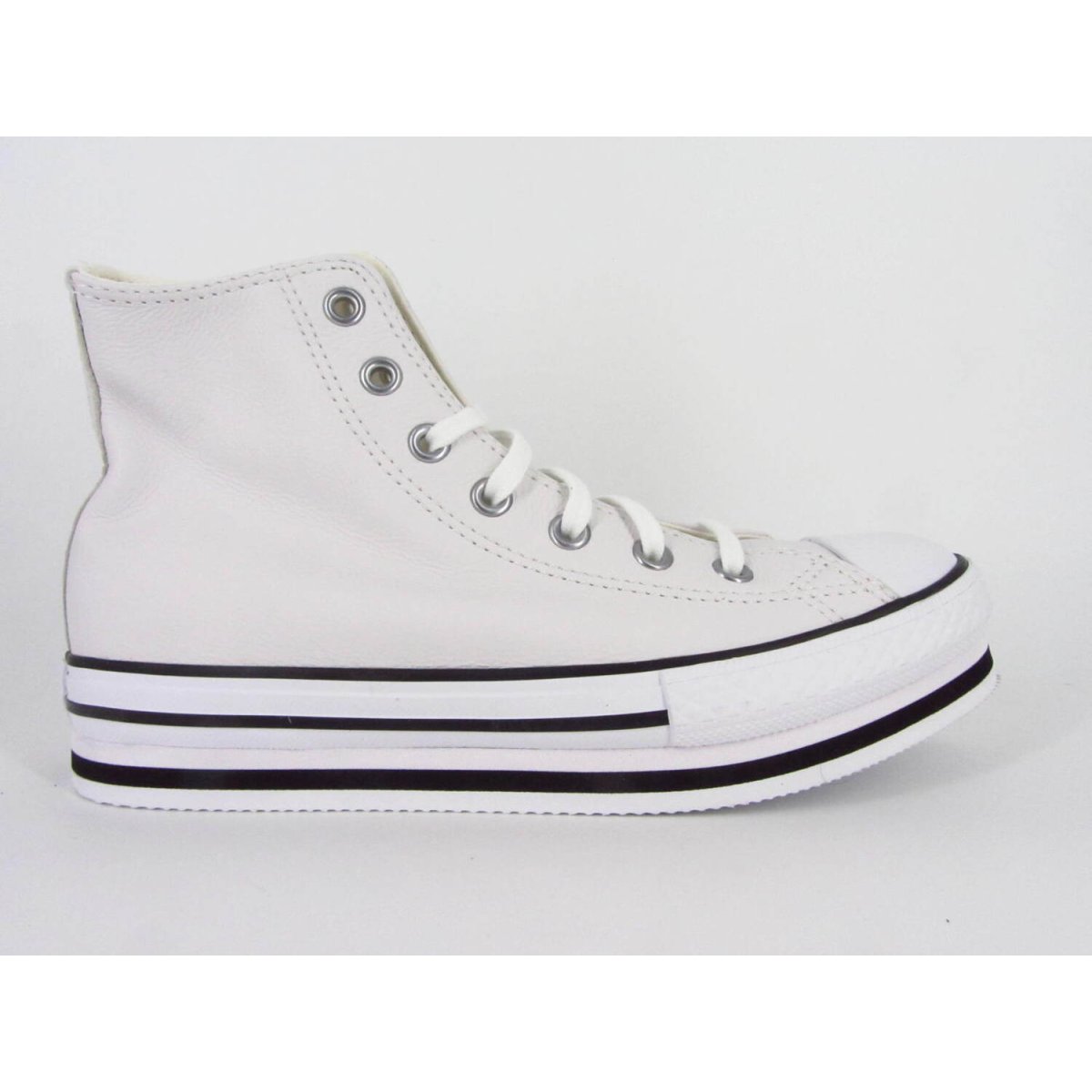 Converse Chuck Taylot Platform Bianche BELLMAX.IT
