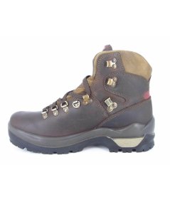 Grisport 871 - Trekking da Uomo in Pelle Marrone Waterproof con Suola Vibram