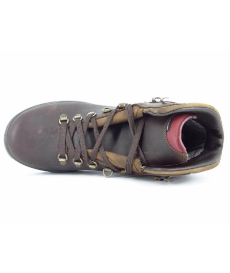 Grisport 871 - Trekking da Uomo in Pelle Marrone Waterproof con Suola Vibram