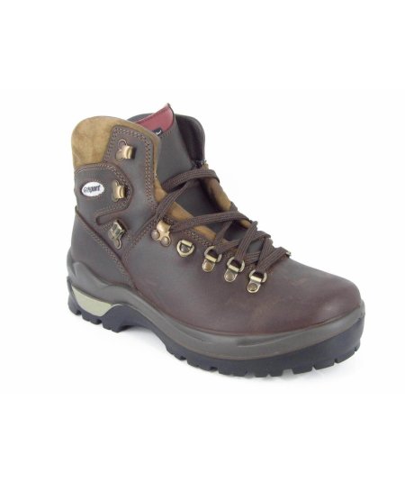 Grisport 871 - Trekking da Uomo in Pelle Marrone Waterproof con Suola Vibram
