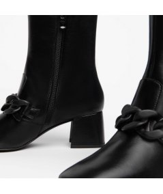 NeroGiardini I205652DE - Tronchetto Tacco Donna