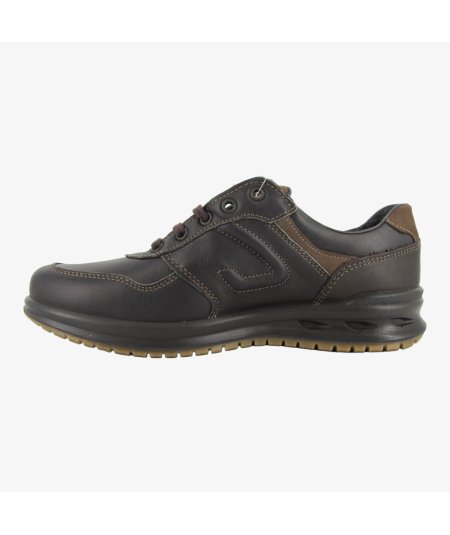 Grisport 43027A28G - Sneakers da Uomo in Pelle Waterproof Marrone
