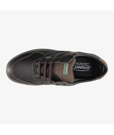 Grisport 43027A28G - Sneakers da Uomo in Pelle Waterproof Marrone
