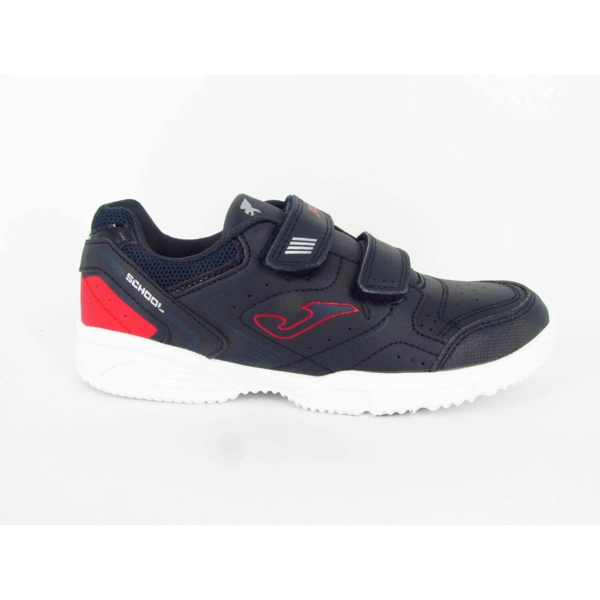 Joma School Marino Rojo - Scarpa Sportiva Velcro