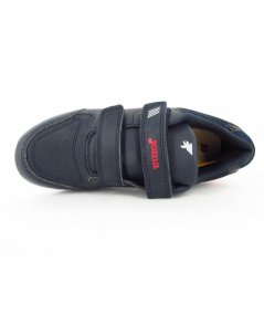 Joma School Marino Rojo - Scarpa Sportiva Velcro