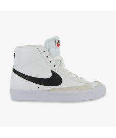 Nike Blazer Mid 77 - Sneakers Sportiva da Ragazzo in Pelle Bianca
