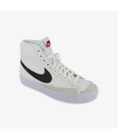 Nike Blazer Mid 77 - Sneakers Sportiva da Ragazzo in Pelle Bianca