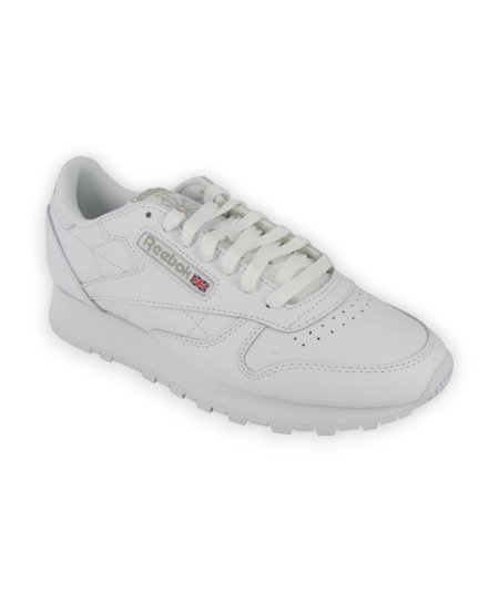 Reebok Classic Leather - Sneakers Casual da Uomo in Pelle Total White