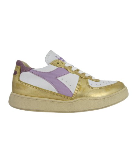 Diadora 179034 MI Basket Low Metallic Dirty