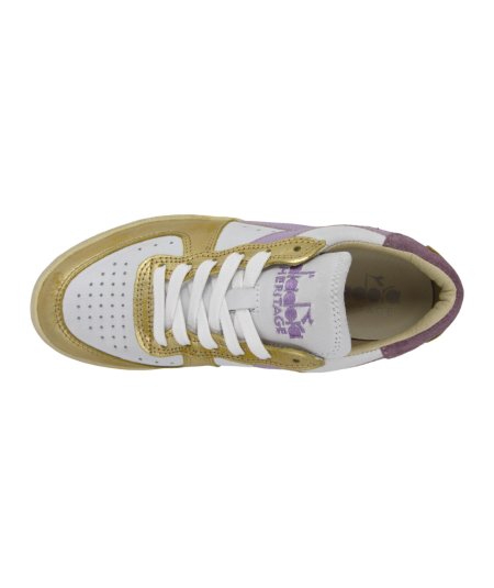 Diadora 179034 MI Basket Low Metallic Dirty