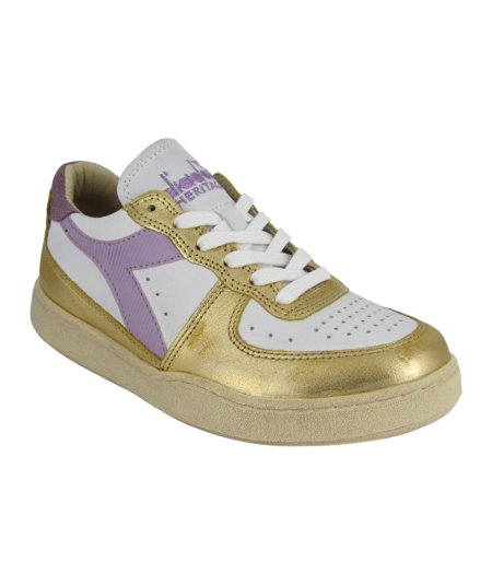 Diadora 179034 MI Basket Low Metallic Dirty