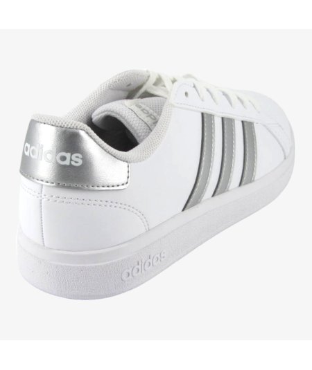 Adidas Grand Court 2.0 K - Sneakers Sportive da Bambino Bianca