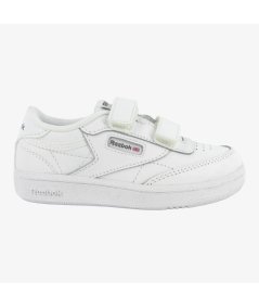 Reebok Club C 2V 2.0 - Sneakers Casual da Bambino con doppio Strap