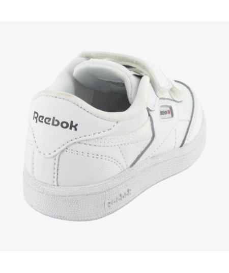 Reebok Club C 2V 2.0 - Sneakers Casual da Bambino con doppio Strap