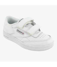 Reebok Club C 2V 2.0 - Sneakers Casual da Bambino con doppio Strap