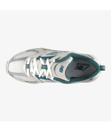 New Balance 530 - Sneakers Sportiva da Donna in Tessuto Traspirante Bianco