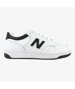 New Balance 480 - Sneaker Casual in Pelle da Bambino con Dettaglio Nero