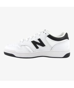 New Balance 480 - Sneaker Casual in Pelle da Bambino con Dettaglio Nero