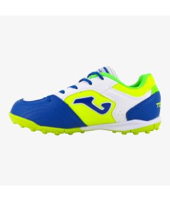 Joma Top Flex Turf scarpe calcetto Bianca Azzurro