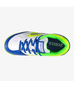 Joma Top Flex Turf scarpe calcetto Bianca Azzurro
