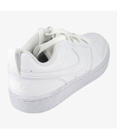 Nike Court Borough Low (GS) - Sneakers Sportiva da Ragazzo in Pelle Bianca