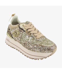LiuJo Maxi Wonder Glitter - Sneakers da Donna Platform