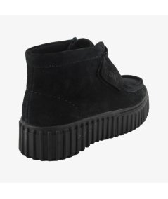 Clarks Torhill Moss - Wallabee Alto da Donna in Camoscio con Memory Foam