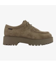 NeroGiardini I411395D - Wallabee da Donna in Camoscio