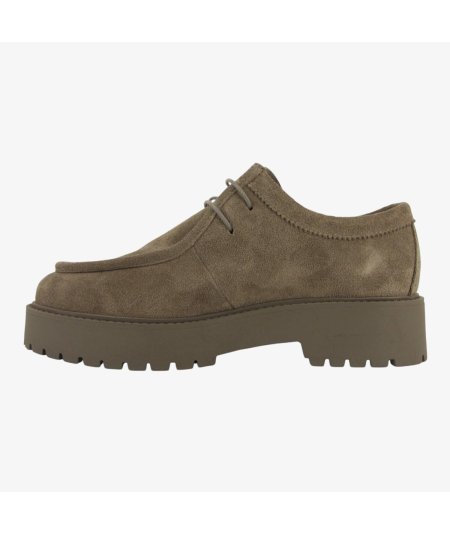 NeroGiardini I411395D - Wallabee da Donna in Camoscio