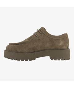 NeroGiardini I411395D - Wallabee da Donna in Camoscio