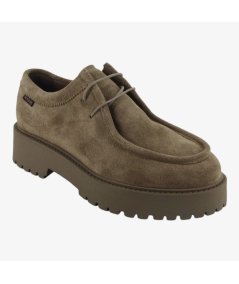 NeroGiardini I411395D - Wallabee da Donna in Camoscio