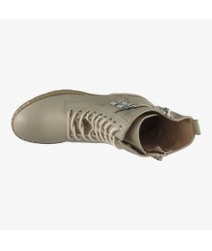 NeroGiardini I411863D - Anfibio da Donna in Pelle con Zip Laterale