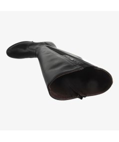 NeroGiardini I411700D - Stivale da Donna in Pelle con Tacco Basso