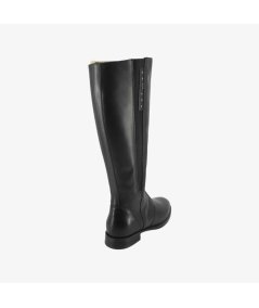 NeroGiardini I411700D - Stivale da Donna in Pelle con Tacco Basso