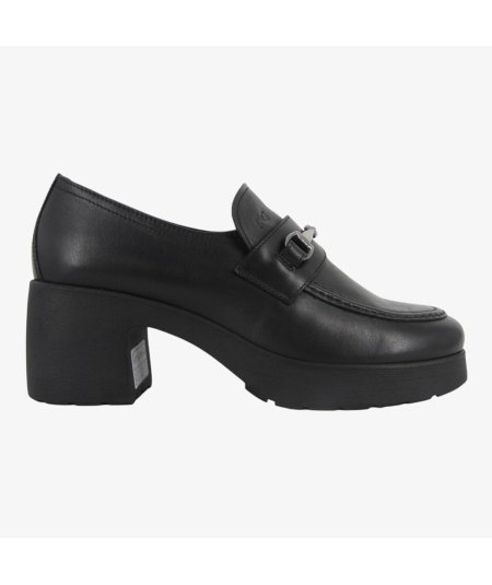 NeroGiardini I411290D - Mocassini da Donna in Pelle con Tacco