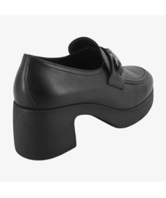 NeroGiardini I411290D - Mocassini da Donna in Pelle con Tacco