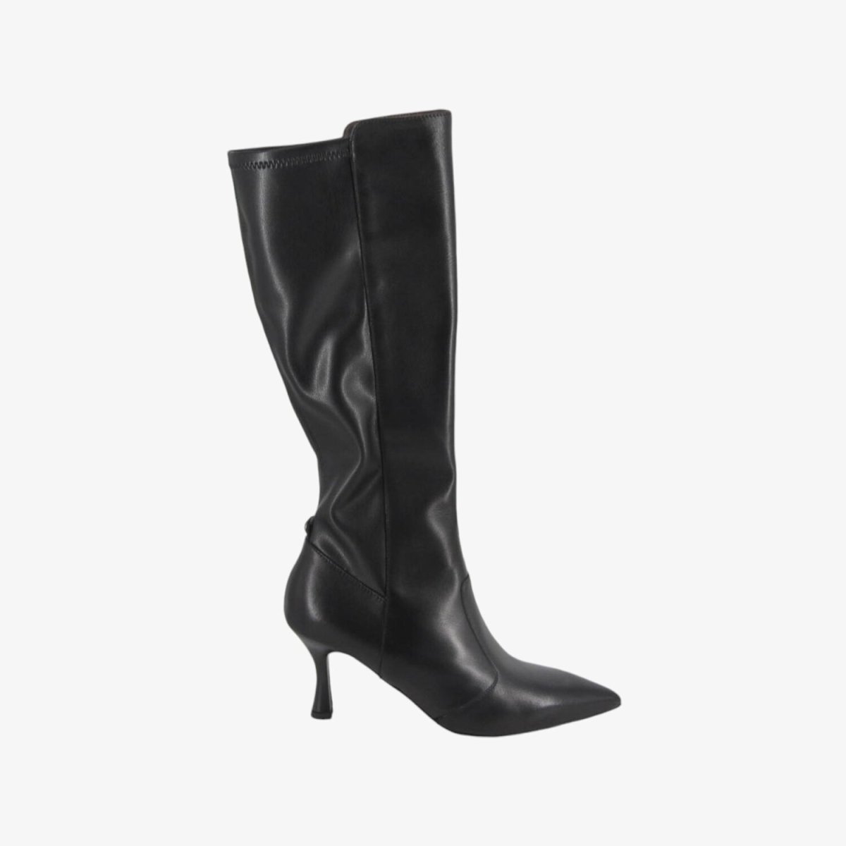 NeroGiardini I410835DE - Stivale da Donna in Pelle con Tacco a Spillo