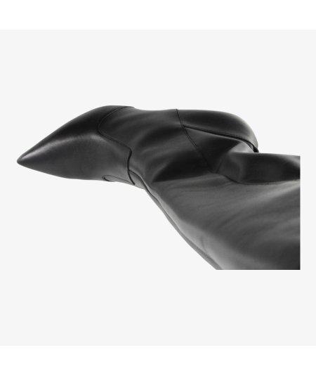 NeroGiardini I410835DE - Stivale da Donna in Pelle con Tacco a Spillo