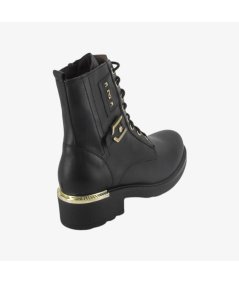NeroGiardini I411881D - Anfibio da Donna in Pelle con Zip Laterale