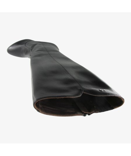 NeroGiardini I410982D - Stivale da Donna in Pelle con Tacco e Platò